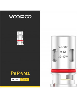 Res Voopoo PnP-VM1 0.3 Ohm x 5