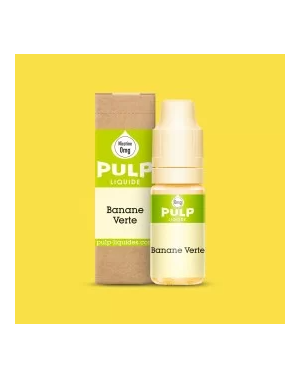 Pulp Banane Verte 10Ml